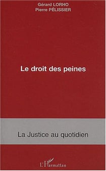 Le droit des peines
