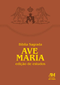 Bíblia de Estudos Ave-Maria - Edição revista e ampliada com índice de busca por capítulos e versículos