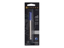 Recharge stylo bille Slim Cross® - Pour stylos Click - Bleu