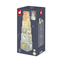 Pyramide 6 cubes encastrables Pure - Janod