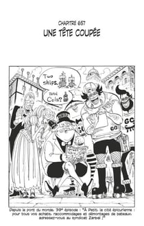 One Piece édition originale - Chapitre 657 - Une tête coupée