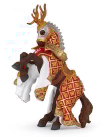 Cheval du Maître des armes cimier cerf - PAPO - 39912