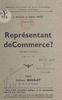 Représentant de commerce ? - Saynète comique