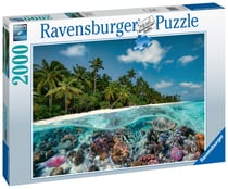 Puzzle 2000 pièces - Une plongée aux Maldives