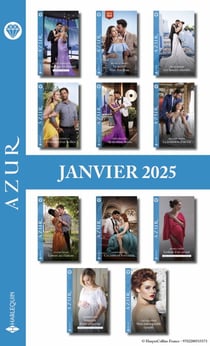 Pack mensuel Azur - 11 romans (Janvier 2025)