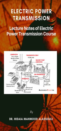 Electric Power Transmission - Lecture Notes of Electric Power Transmission Course