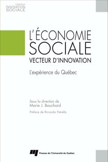L'économie sociale, vecteur d’innovation - L'expérience du Québec