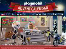 Playmobil® - Calendrier de l'avent police - 71347 - Playmobil® Les policiers