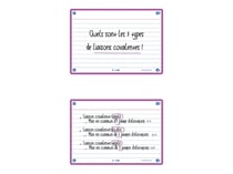 80 flashcards - 10,5 x 14,8 cm - Flash 2.0 Oxford - Ligné - cadre lilas
