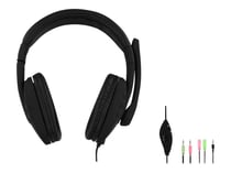 Casque-micro T'nB - HS-300 - Filaire - Noir