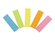 Marqueurs de pages Cultura - 5 couleurs - 15 x 5 mm - 500 pièces