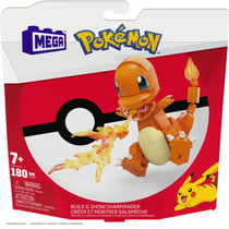 Mega Construx - Pokémon Salamèche à Construire - Briques de construction - 7 ans et +