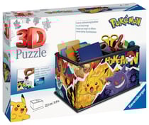 Puzzle 3D - Boîte de rangement Pokémon