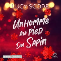 Un homme au pied du sapin
