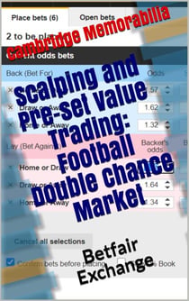 Scalping and Pre-set Value Trading: Football Double Chance Market - Betfair Exchange - Scalping and Pre-set Value Trading