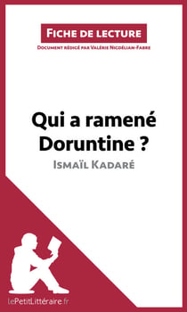 Qui a ramené Doruntine ? d'Ismaïl Kadaré (Fiche de lecture) - Analyse complète et résumé détaillé de l'oeuvre