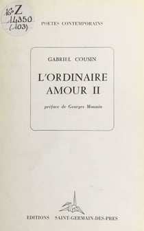 L'ordinaire amour