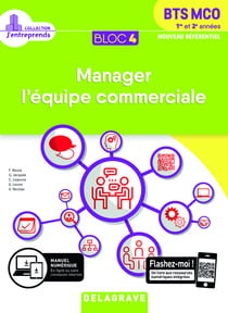 Bloc 4 - Manager l'équipe commerciale 1re et 2e années BTS MCO (2019) - Pochette élève