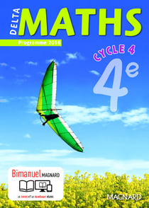 Delta maths : cycle 4 - 4ème - bimanuel (programme 2016)