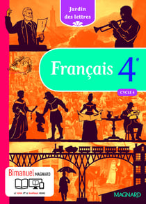 Jardin des lettres : français - cycle 4 - 4ème - bimanuel