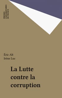 La Lutte contre la corruption