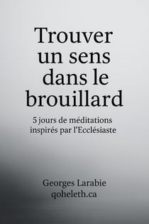Trouver un sens dans le brouillard