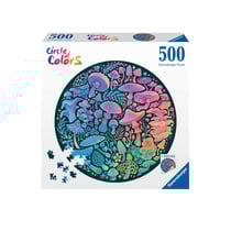 Puzzle rond 500 pièces - Champignons Circle of Colors - Ravensburger