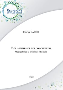 Des Hommes et des conceptions - Opuscule sur le propre de l'humain