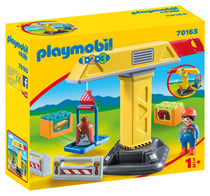 Grue de chantier - Playmobil 123 - 70165