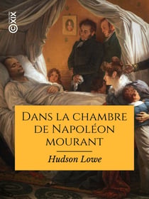Dans la chambre de Napoléon mourant - Journal inédit de Hudson Lowe