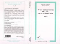 20 ans de sociologie de l'art - Bilan et perspectives Tome I - Tome I