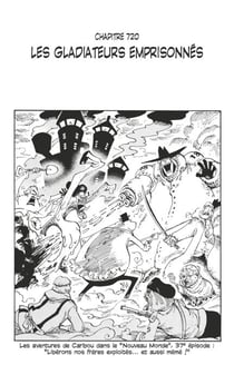 One Piece édition originale - Chapitre 720 - Les gladiateurs emprisonnés