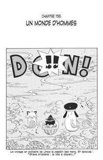 One Piece édition originale - Chapitre 755 - Un monde d'hommes