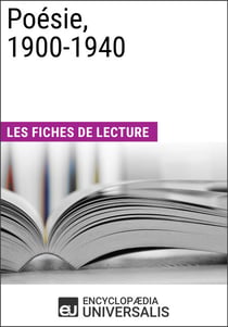 Poésie, 1900-1940 - Les Fiches de lecture d'Universalis