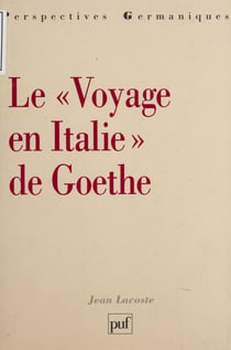Le Voyage en Italie de Goethe
