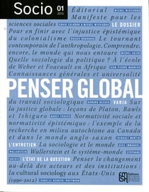 Socio, n°1/Mars 2013 - Penser global