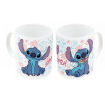 Mug en céramique - Lilo et Stitch - Fleur de forêt - 325 ml