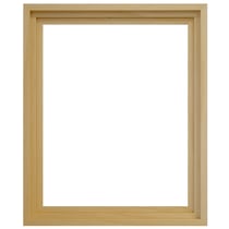 Caisse américaine - Brut - 40 x 40  cm