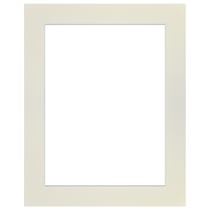 Passe-partout - Ivoire 18 x 24  cm - ouverture 13 x 18  cm