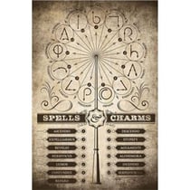 Poster Grupo Erik - Harry Potter Spells & charms