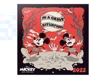 Calendrier 2022 - Erik - 30 x 30 cm - 16 mois - Disney Mickey et ses amis
