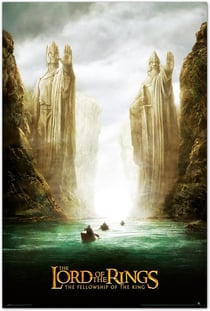 Poster el señor de los anillos argonath