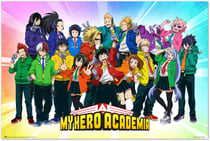 Poster My Hero Academia Hero Fes.