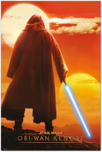 Poster Star Wars Kenobi Twin Suns