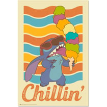 Lilo et Stitch - Chillin' - 61 x 91,5 cm