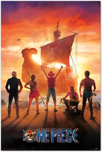 Poster Grupo Erik - One Piece Netflix Straw Hat Pirates