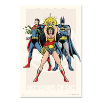 Poster - DC comics 90ème anniversaire