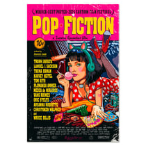 Poster Pop Fiction - Grupo Erik