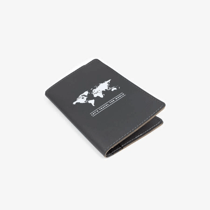 Porte passeport - 16 x 21 cm - gris