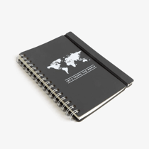 CARNET DE NOTES - GRIS NOTEBOOK (GREY)